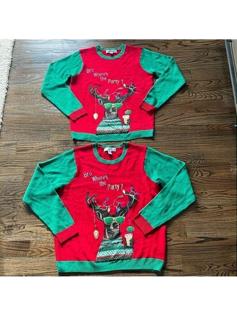 Ugly Christmas Sweaters / Christmas Party Ugly Sweaters Medium/ Large NEW